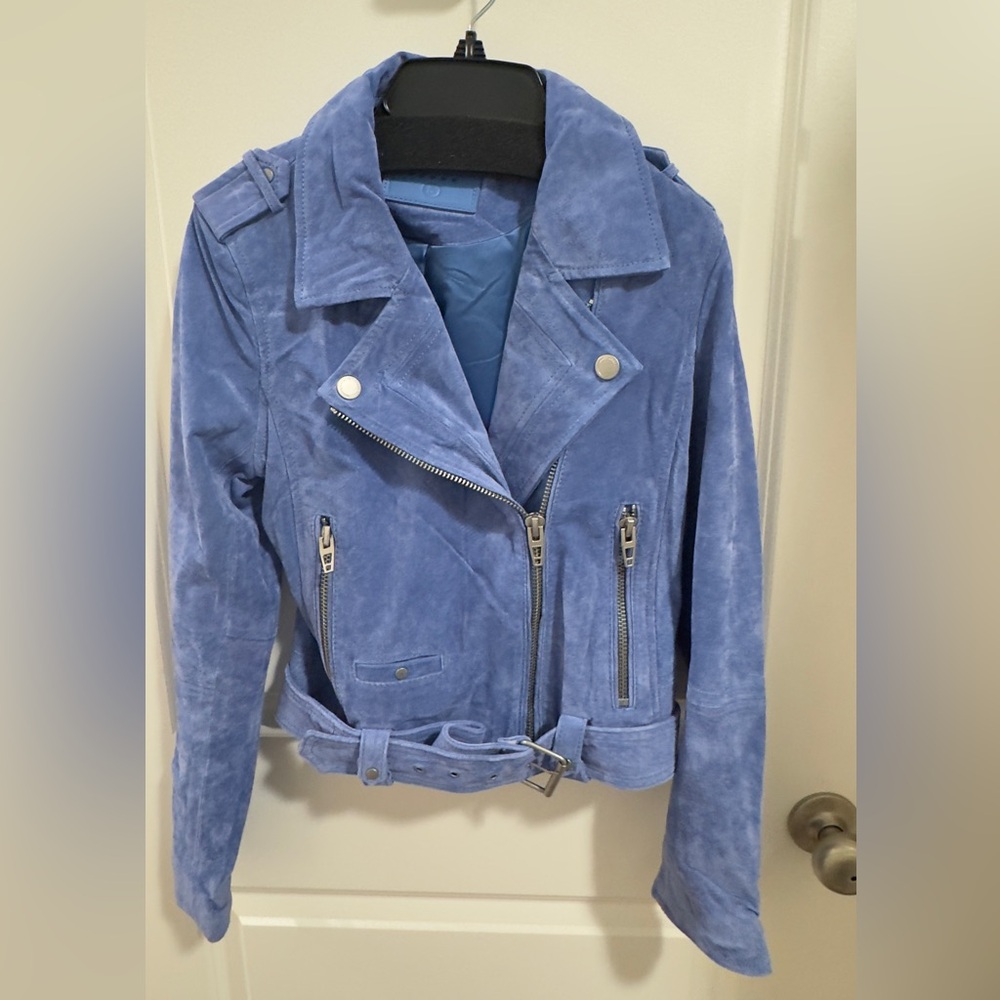 Blank NYC Suede Moto Jacket.  Size Small.  NWOT